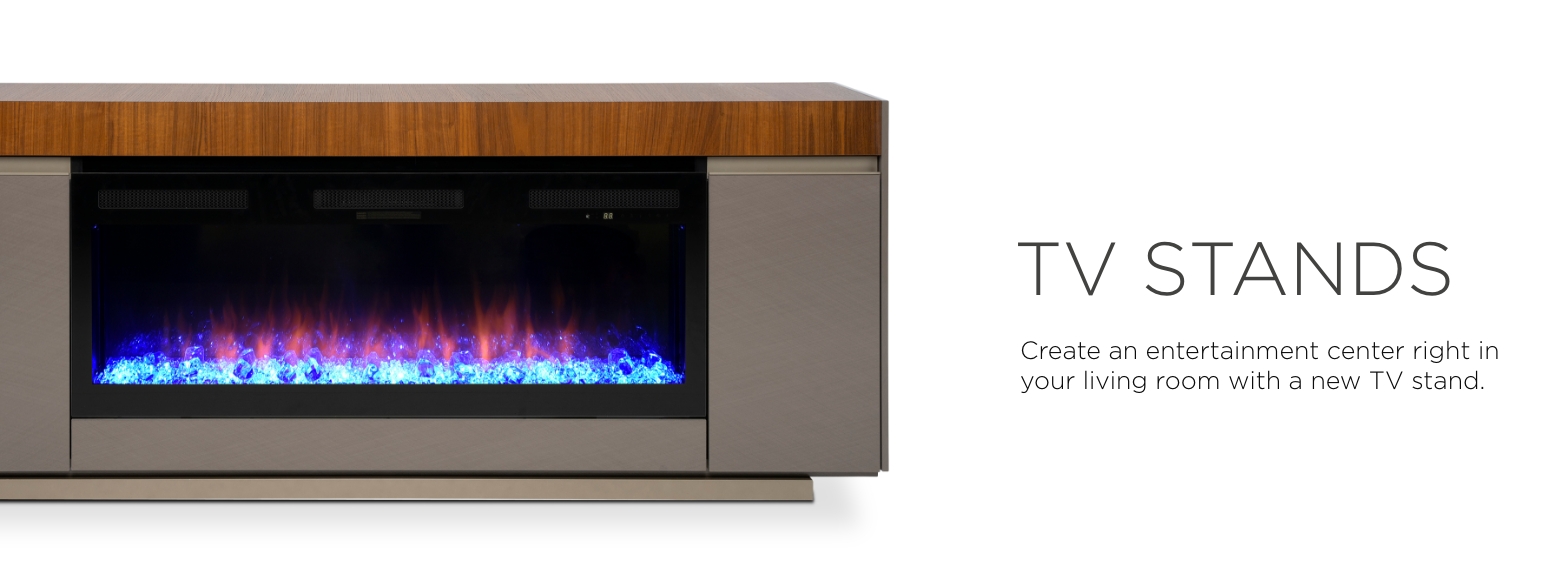 TV Stands. Create an entertainment center right in your living room with a new TV stand.